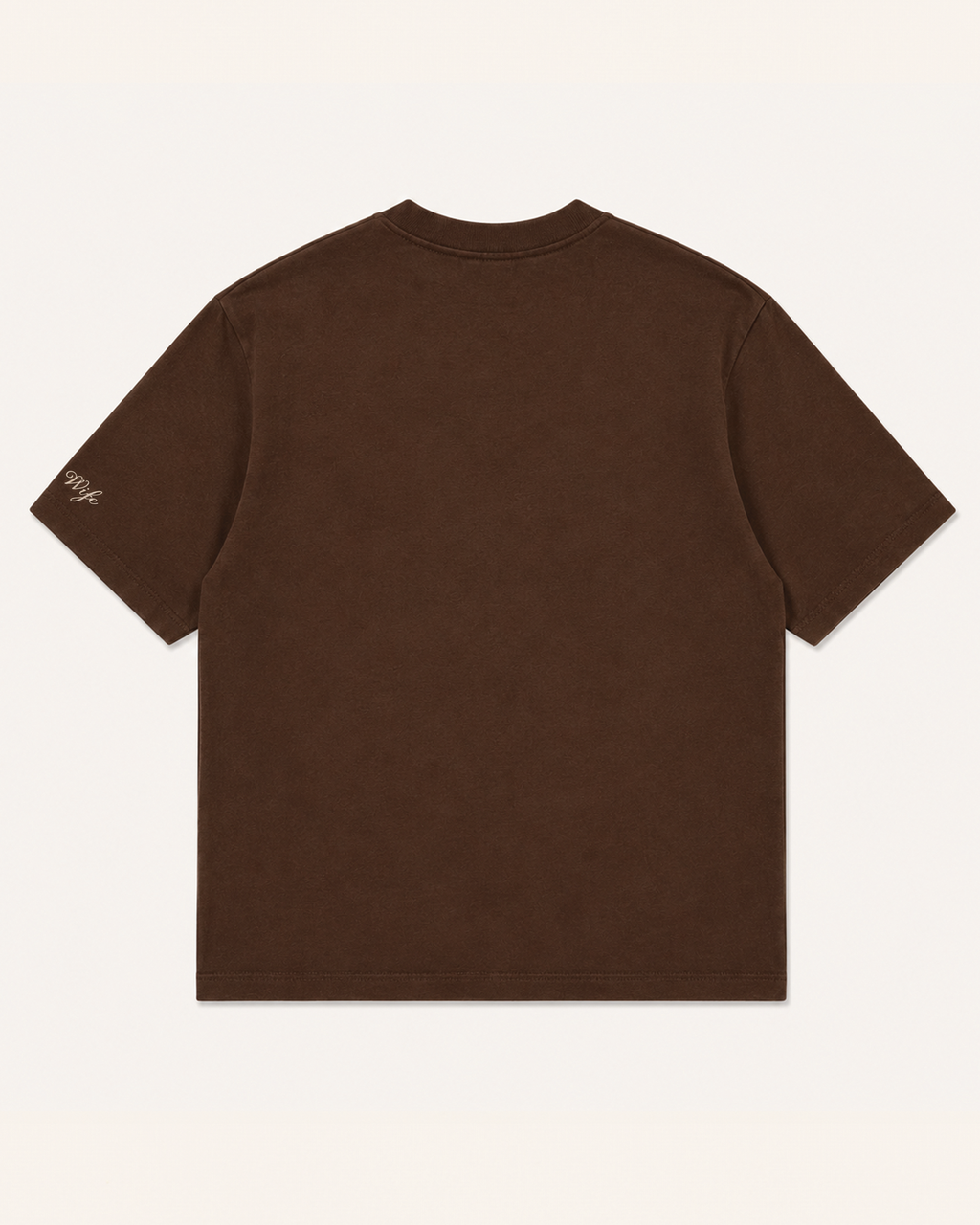 Normalize Liking Your Husband Oversized Tee - Chocolate
