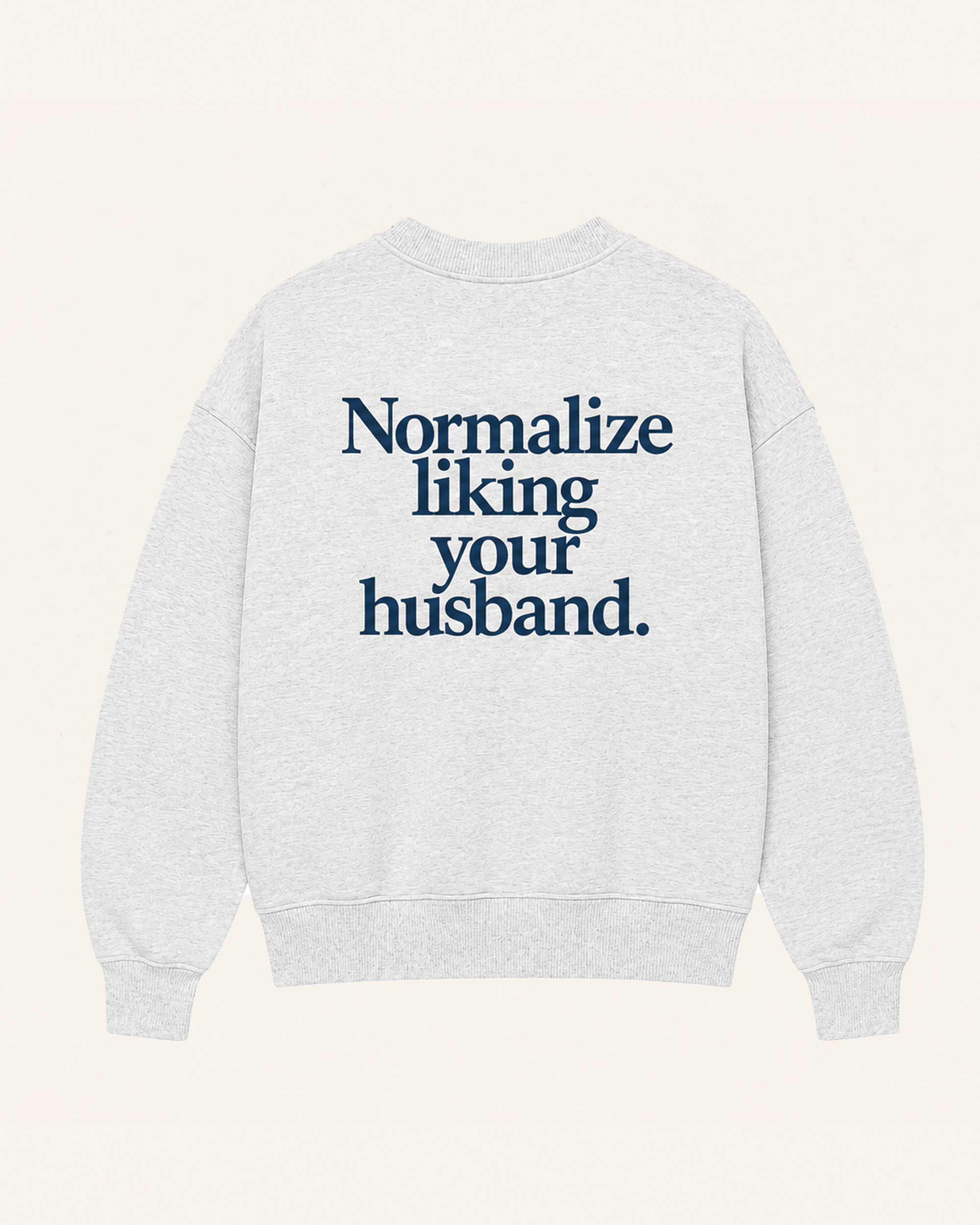 Normalize Liking Your Husband V-Neck Sweatshirt